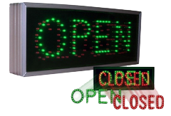 Signal-Tech Open-Closed Signage
