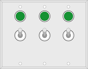 30 Triple Gang 222 Switch