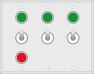 30 Triple Gang 322 Switch