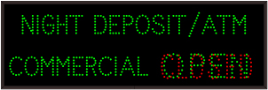 NIGHT DEPOSIT/ATM | COMMERCIAL | OPEN | CLOSED