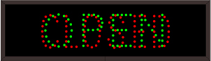Lane Open Closed Signs OPEN | CLOSED