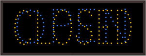 Lane Open Closed Signs OPEN | CLOSED