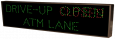 DRIVE-UP | ATM LANE | OPEN | CLOSED