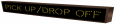 PICK UP/DROP OFF