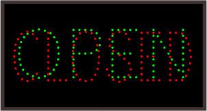 Lane Open Closed Signs OPEN | CLOSED