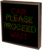 CAR COMING PLEASE WAIT | PLEASE PROCEED