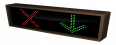 X | Down Arrow