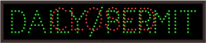 Fee Display and Cashier Signs DAILY/PERMIT | CLOSED