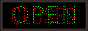 Lane Open Closed Signs OPEN | CLOSED