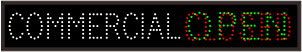 COMMERCIAL | OPEN | CLOSED