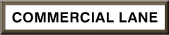 DuraPanel Signs COMMERCIAL LANE
