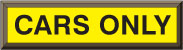 DuraPanel Signs CARS ONLY
