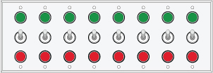 30 Eight Gang Switch