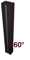 60" Single Post Direct Burial Mount