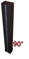90" Single Post Direct Burial Mount