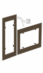 30 TCI and TCIL Recessed Frame Mount