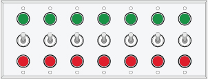 30 Seven Gang Switch