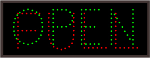 Lane Open Closed Signs OPEN | FULL