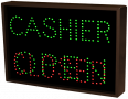 CASHIER | OPEN | CLOSED