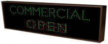COMMERCIAL | OPEN | CLOSED