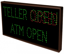 TELLER | OPEN | CLOSED | ATM OPEN