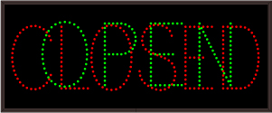 Lane Open Closed Signs OPEN | CLOSED