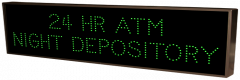 Neon and LED ATM Signs 24 HR ATM NIGHT DEPOSITORY