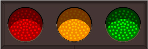 RED | AMBER | GREEN TRIPLE INDICATOR LIGHT