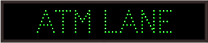 Neon and LED ATM Signs ATM LANE