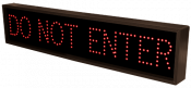 DO NOT ENTER