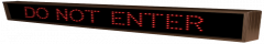 LED Exit Signs DO NOT ENTER