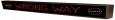 WRONG WAY w/ Symbols