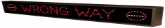 30 WRONG WAY w/ Symbols