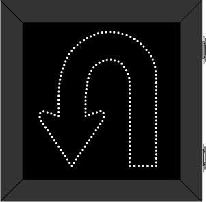 U-Turn Symbol Image