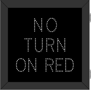 R10-11B NO TURN ON RED Image