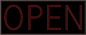 Lane Open Closed Signs OPEN