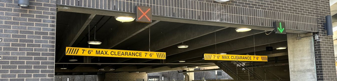 Clearance Bars Sign Image