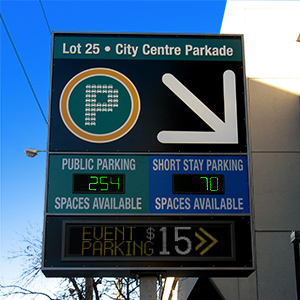 Parking Smart Sign Image