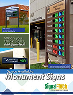 Space Available Monument Signs Brochure