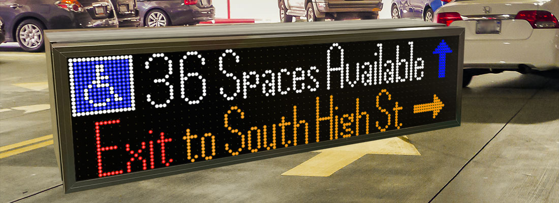 How a Dynamic Message Sign Can Help Solve Parking’s Biggest Problems Image