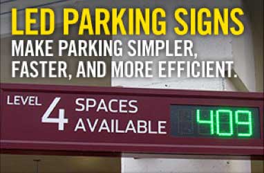 LED Parking Signs