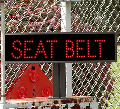 seat belt sign image
