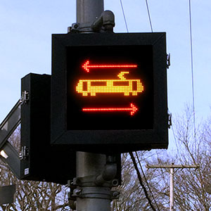 left right train image