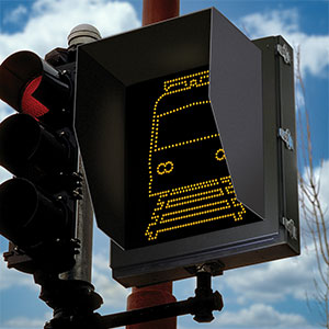 train sign image