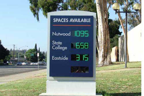California State University, Fullerton - Space Available Sign