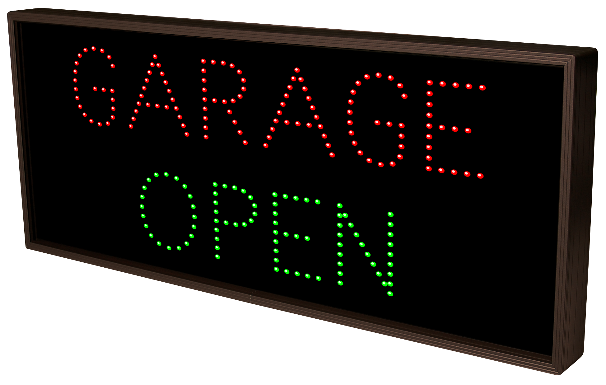 Signal-Tech GARAGE | OPEN | FULL (120-277 VAC) - 12048 Product Message