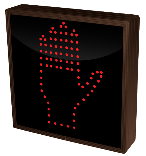 Signal-Tech Hand Symbol | PEDESTRIAN (120-277 VAC) - 12994 Product Message