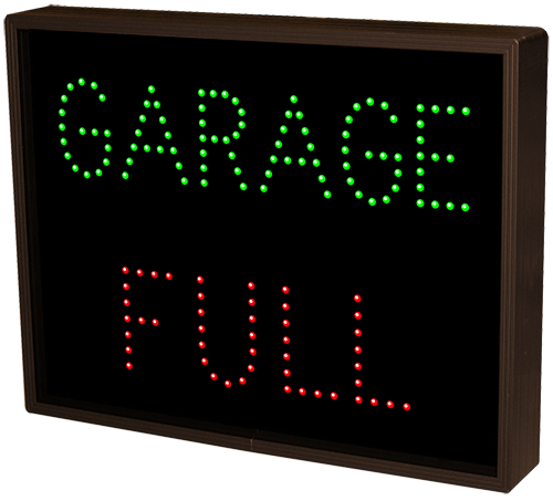 Signal-Tech GARAGE | OPEN | FULL (120-277 VAC) - 15982 Product Message