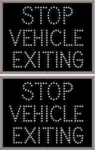 STOP VEHICLE EXITING Image