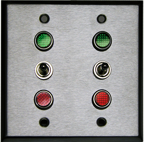 Double Gang Switch (2-DPDT) (120 VAC) Image